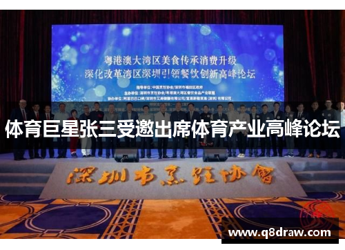 体育巨星张三受邀出席体育产业高峰论坛